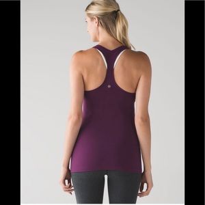 Lululemon Cool Racerback II Plum 6